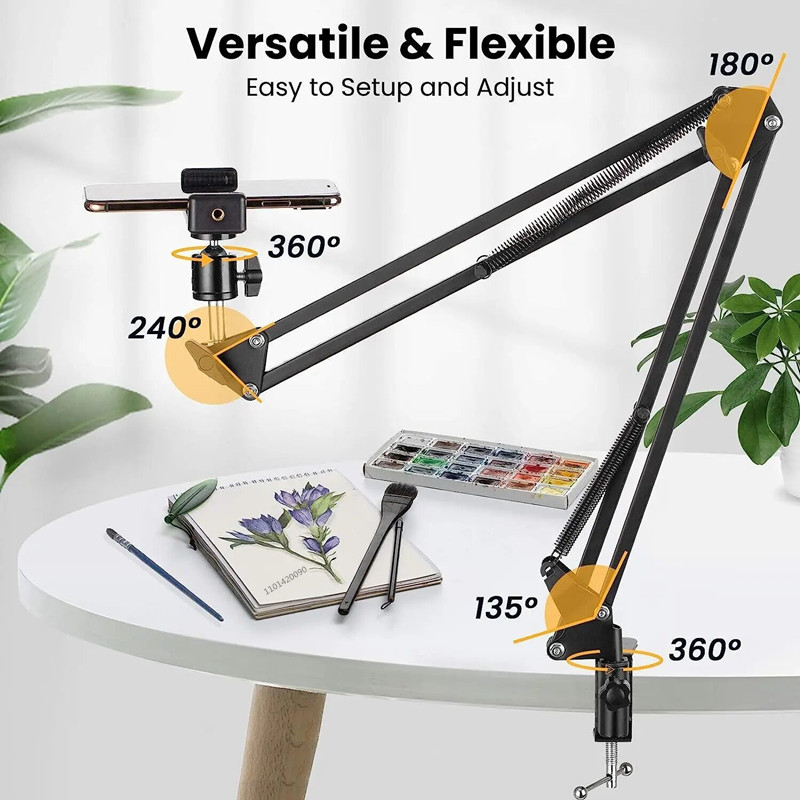 Inversion Table Fold - Treppiede con Braccio Flessibile per Supporto