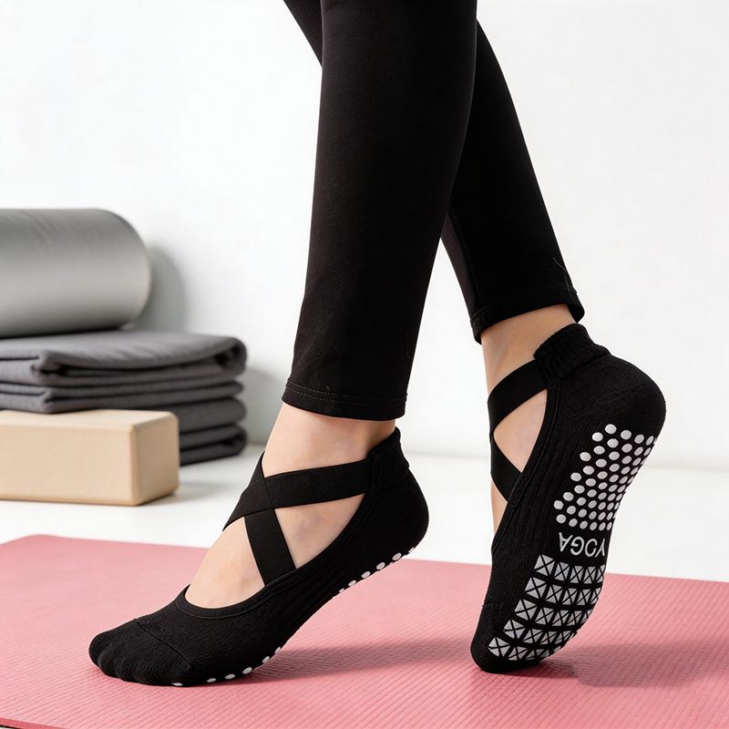 Fitness Yoga Pilates - Calze Antiscivolo da Yoga per Donna,