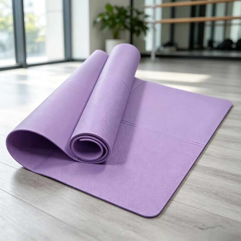 Pilates Yoga Home Workout - Tappetino da yoga antiscivolo, spesso 4